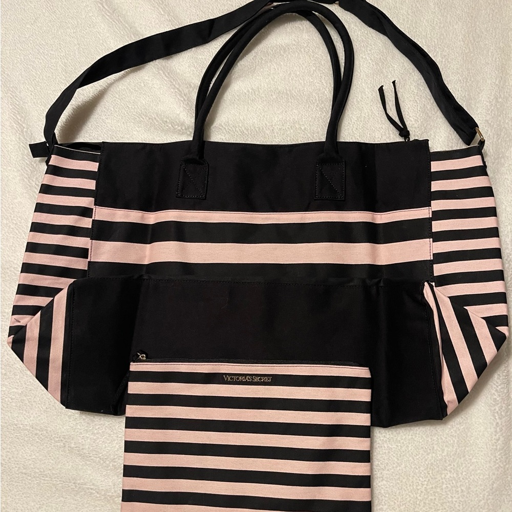 Victoria’s Secret large weekend bag. Color-Pink/Black. Brand New. - Picture 5 of 10